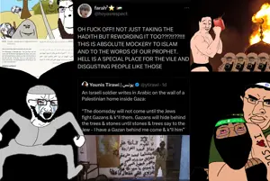 chudjak, cobson, soyak, the weak should fear the strong, angry, arm, army, beard, bloodshot eyes, crying
