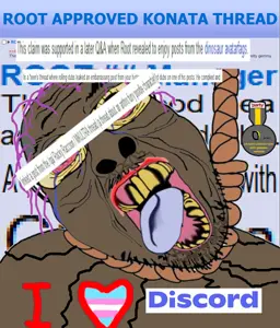 bernd, hanging troonjak, troonjak, ack, badge, bloodshot eyes, brown skin, discord, hanging, manager