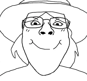 bernd, gapejak, bridget, female gapejak, femjak, foidjaks, clothes, eyelashes, female, glasses