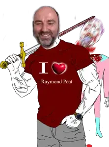 28982 2soyjaks black_sun blood buff closed_mouth clothes decapitation eyelashes full_body glasses gore hair holding_object mustache nazism pol_(4chan) purple_hair smile smug soyjak stubble swastika sword tongue tranny tshi.png