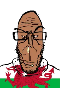 markiplier soyjak, euromutt, euromutt, angry, beard, brown skin, crying, dragon, european, flag