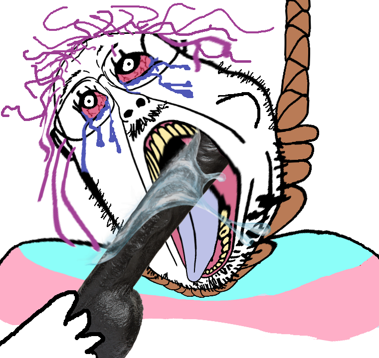 bernd, hanging troonjak, troonjak, ack, bbc, bloodshot eyes, dildo, drool, glasses, hands