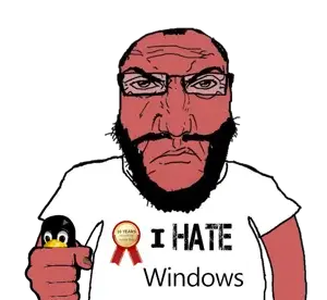 markiplier soyjak, science lover, award, gnu/linux, i hate, windows