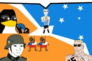 pepe, wojak, bernd, chudjak, perceptive chud, unbotheredchud, amphibian, animal, animated, argentina
