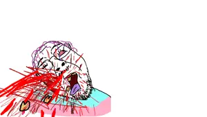 bernd, troonjak, blood, kicked, tranny