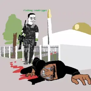 wojak, chudjak, animated, christchurch shooting, islam, religion, video