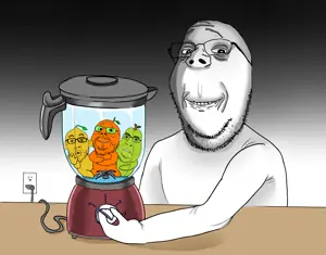 bernd, cobson, gapejak, nojak, blobson, hornyson, mustached gapejak, wholesome soyjak, fruiterz!, 4soyjaks