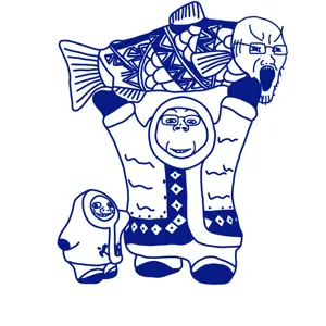 gapejak, soyak, gapejak front, nathaniel, 3soyjaks, angry, animal, baby, child, clothes