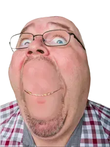 gapejak, bernd schmidt, realistic, smile, smirk