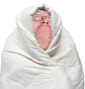 gapejak, bernd schmidt, blanket, comfy, realistic, sad