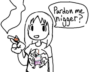 ayumu kasuga, bernd, hanging troonjak, troonjak, ack, anime, anime female, cigarette, clothes, hanging