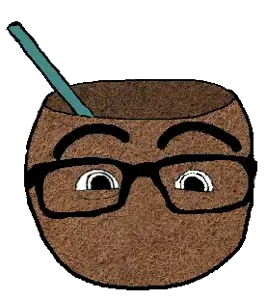 cobson, nojak, hornyson, coconut, glasses, horny, straw