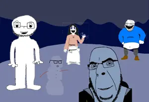 soytan, cobson, unknown, autism, nonsense, snow, snowman