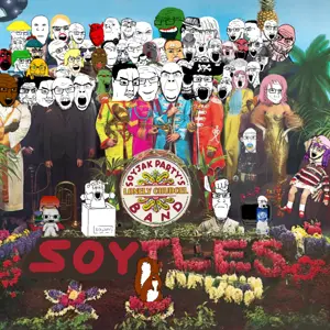 Soyjak Party's Lonely Chudcel Band.png