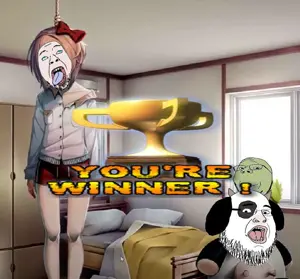 bernd, fatjak, gapejak, wholesome soyjak, 3soyjaks, ack, big rigs over the road racing, hanging, doki doki literature club