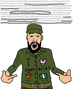 sheeeit, shirtjak, cuba, fidel castro, heart, pointing, shieet, soyjak, tranny, trans heart