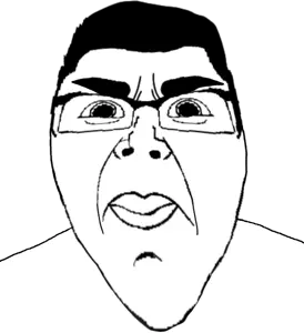 chudjak, cobson, chudson, hybridjaks, chud, glasses, transparent background