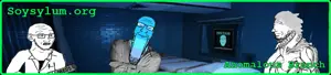 markiplier soyjak, soyak, dr. soystein, soyak (concerned), angry, animated, asylum, bloodshot eyes, buff, calm