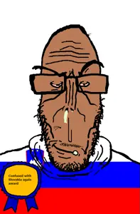 markiplier soyjak, euromutt, euromutt, angry, award, brown skin, countrywar, european, flag, glasses