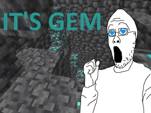 unknown, clothes, ear, eyebrows, forehead lines, gem, gem eyes, glasses, hands, hands up