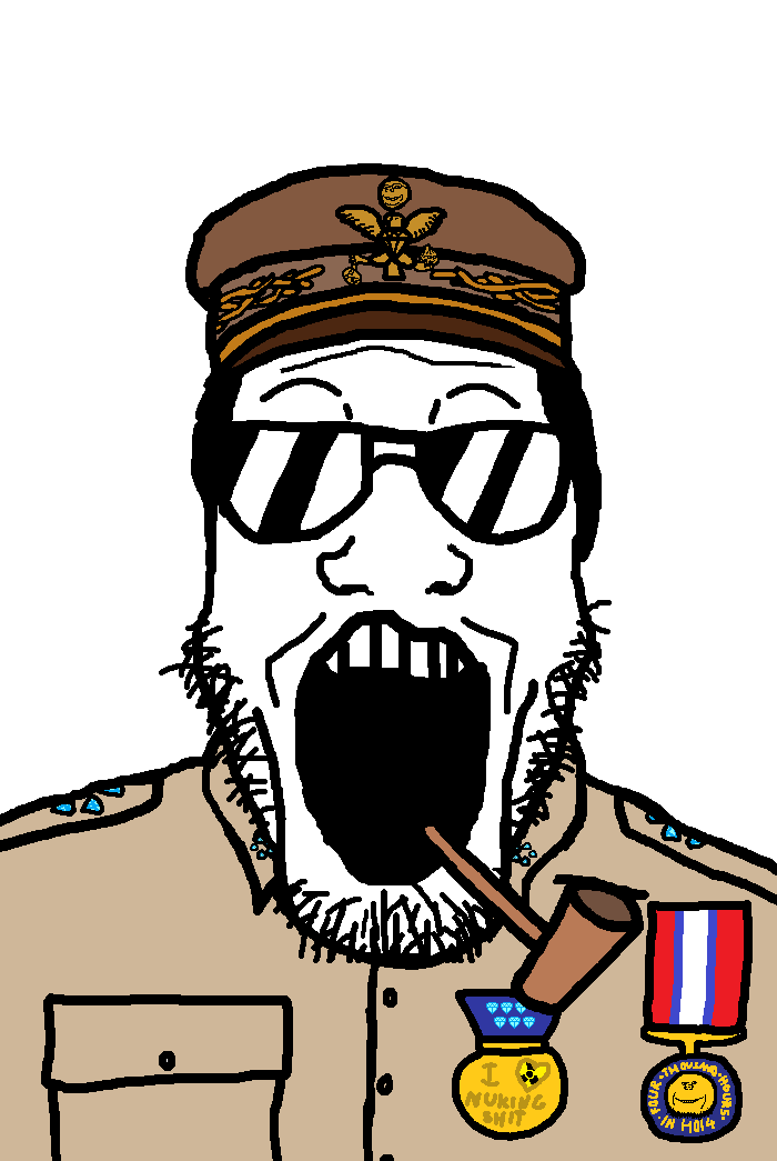 gapejak, impish soyak ears, markiplier soyjak, wholesome soyjak, 3soyjaks, clothes, douglas macarthur, epaulettes, general, glasses