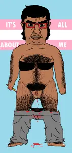 chudjak, obsessedchud, ackjak, blood, bra, clothes, glasses, hairy, neovagina, pencil