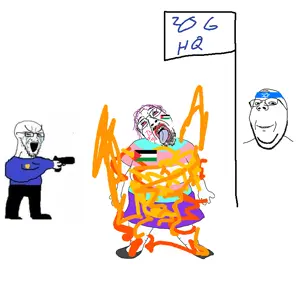 bernd, cryboy soyjak, gapejak, wholesome soyjak, aaron bushnell, burning, crying, fire, israel, palestine