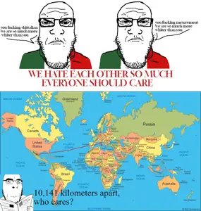 cobson, markiplier soyjak, punisher face, 3soyjaks, italy, map, mexico, neutral, text, italy