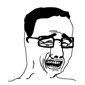 chudjak, glasses, hair, hybrid, laughing, yao ming, rage comic