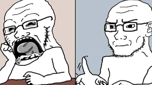 shartypedos when they have to make one new variant vs when they have to get baited by stupid shit.png