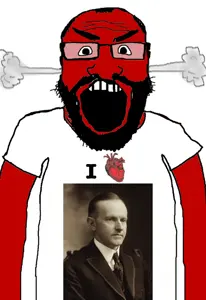 markiplier soyjak, science lover, i love presidents, angry, balding, beard, calvin coolidge, clothes, glasses, hair