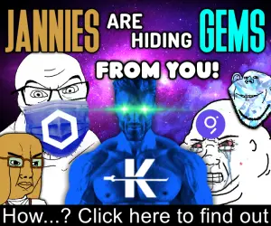gigachad, wojak, chudjak, feraljak, impish soyak ears, jannyjak, 4chan, advertisement, cryptocurrency, gem