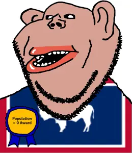 impish soyak ears, impish amerimutt, amerimutt, award, black sclera, brown skin, clothes, ear, flag, lips