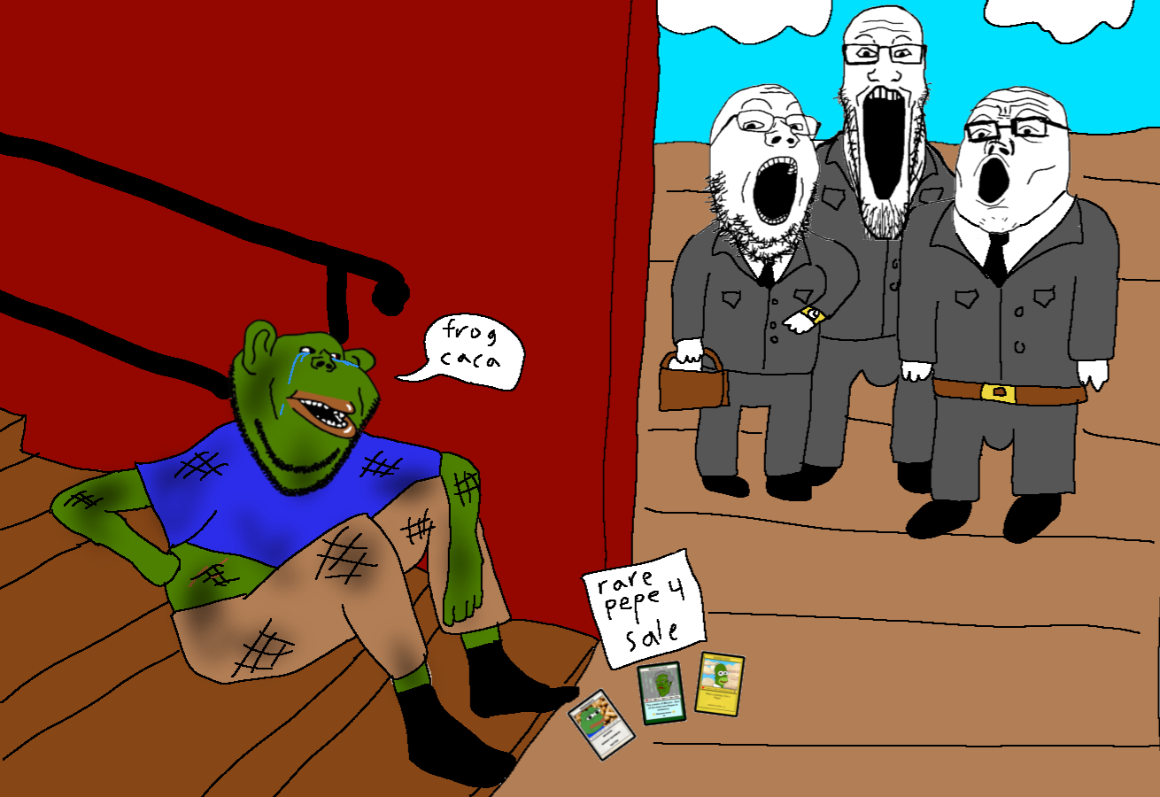 pepe, gapejak, impish soyak ears, markiplier soyjak, tony soprano soyjak, impish amerimutt, soyjak trio, 4soyjaks, amphibian, animal