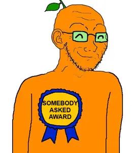 soyak, ^ ^, award, badge, ear, food, fruit, glasses, happy, mouth
