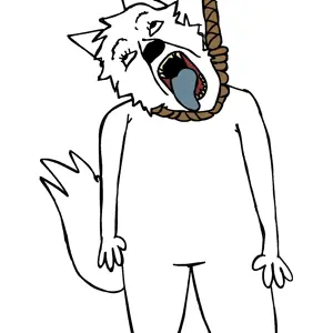 bernd, hanging troonjak, trannyfur, troonjak, ack, anthro, eyes, fur, furry, hanging