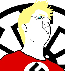 chudjak, sigismund, aryan, a10 eyes, chud, ear, glasses, hair, lips, sonnenrad
