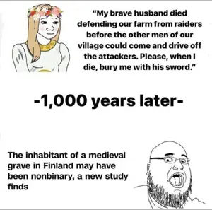 wojak, fatjak, beard, ear, fat, female, finland, glasses, history, non-binary