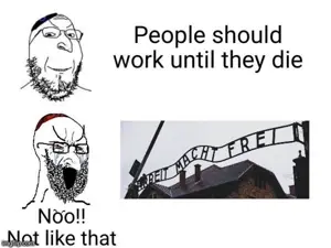 gapejak, soyak, 2soyjaks, angry, auschwitz, beard, clothes, crying, hat, holocaust