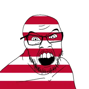 feraljak, angry, country, flag, glasses, jacksepticeye, liberia, looking at you, mustache, open mouth