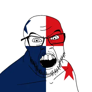 feraljak, angry, country, flag, glasses, jacksepticeye, looking at you, mustache, open mouth, panama