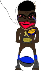 jake, chudjak, obsessedchud, jartycuck, natejak, slopjak, angry, award, black skin, blue pants