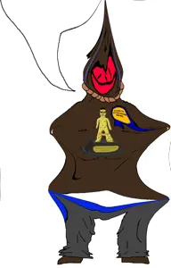 jake, chudjak, obsessedchud, jartycuck, natejak, slopjak, angry, award, black skin, blue pants