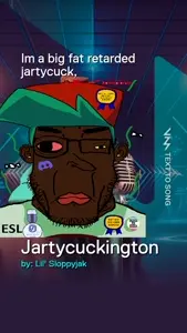 esl fnf pedo, soytan, chudjak, markiplier soyjak, chudplier, jartycuck, slopjak, animated, brown troonjak, goon