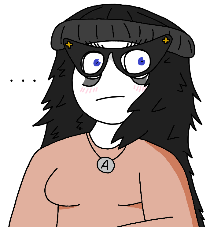 soytan, arm, avengers, beanie, black hair, blue eyes, blush, body, closed mouth, clothes
