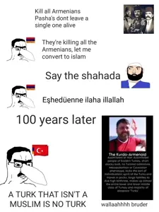 chudjak, 3soyjaks, armenia, big nose, flag, german text, germany, history, islam, kurd