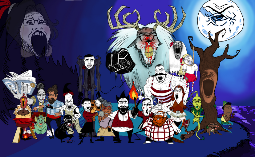 psycho wojak, wojak, bernd, chudjak, cobson, el perro rabioso, feraljak, gapejak, impish soyak ears, israeli soyjak