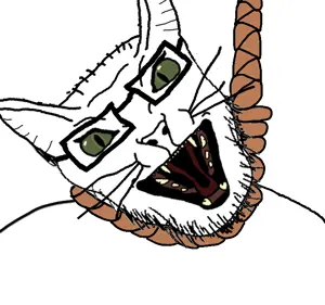 feraljak, feral meowjak, ack, angry, animal, cat, cat ears, ear, ears, glasses