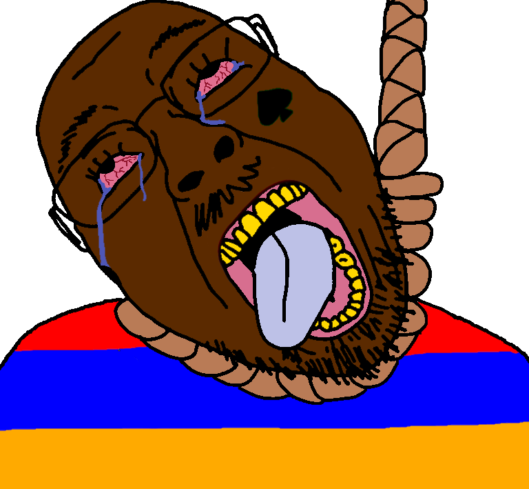 bernd, hanging troonjak, troonjak, ack, armenia, black skin, bloodshot eyes, eyebrows, glasses, hanging