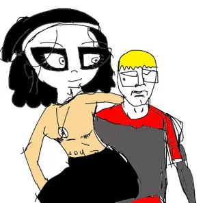 Soytan sitting on nate.png